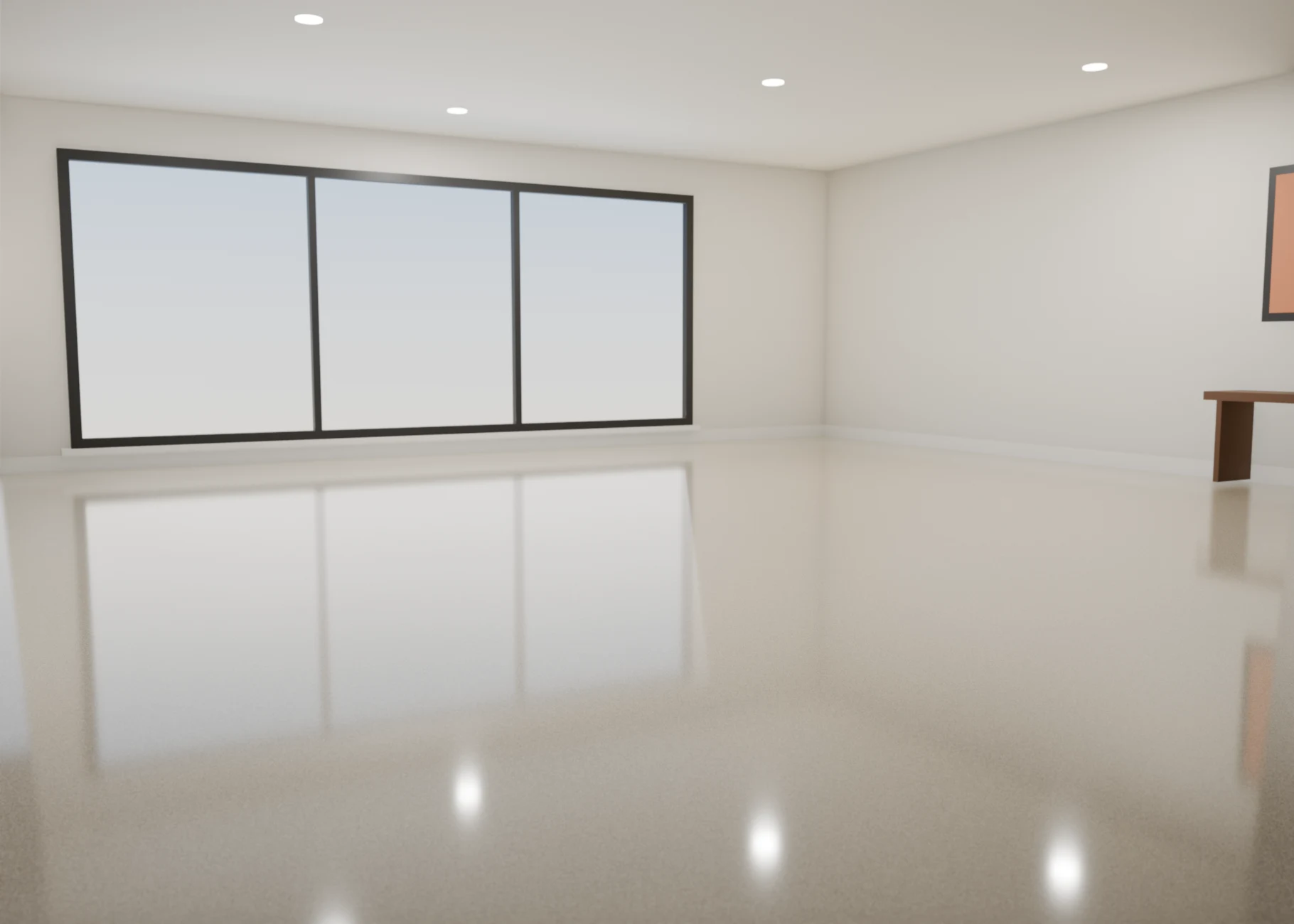 Sandstone quartz epoxy floor